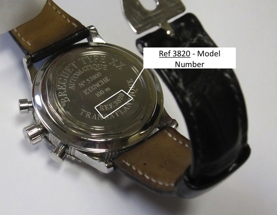fossil watch serial number